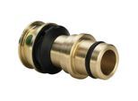 Viega Raxofix Steckadapter 662554 20 mm, mit SC-Contur, Siliziumbronze