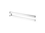 Keuco Edition 90 Square Handtuchhalter 19118010000 Ausladung 450mm, 2-teilig, schwenkbar, verchromt