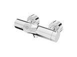 Schell Vitus Vorwand-Duscharmatur 002160699 CVD, Batteriebetrieb, Mischwasser, verchromt