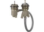 hansgrohe Axor Grundkörper 15486180 DN 15, für 2-Loch Wannenrandarmatur mit Thermostat