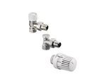 Oventrop Uni LH Thermostatventil-Set 1683703 DN 10, Eckform, mit Thermostat
