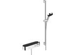 hansgrohe Pulsify Select S Brauseset 24270000 Brausestange 90 cm, Relaxation, mit Handbrause, chrom