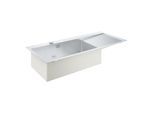 Grohe Spülbecken 31581SD1 116x52cm, Edelstahl, mit Abtropffläche, lh, links einbaubar
