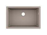 hansgrohe Unterbauspüle 43432380 710 x 450 mm, 1 Hauptbecken, betongrau