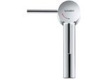 Duravit S FreshStart Circle Waschtischarmatur CE1011002010 ohne Zugstangen-Ablaufgarnitur, Ausladung 100mm, chrom Hochglanz