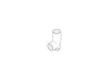 Dornbracht WINKEL-ANSCHL. 1/2 x 1/2 x 45 09240209090 roh