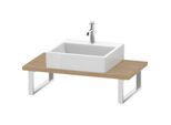 Duravit DuraStyle Konsole DS104C03030 für Aufsatzbecken, 1 Ausschnitt, Stärke 3 cm, Eiche natur