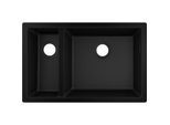 hansgrohe Unterbauspüle 43433170 710 x 450 mm, 1 Haupt- und Zusatzbecken, graphitschwarz