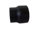 Bertrams ST-Pu Erweiterungsstück 08ES150-200 Ø 150 x 200 mm, pulverbeschichtet, schwarz