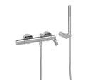 Tres Study Wannenarmatur 26117001 Aufputz, mit Wannen-Brause-Set, chrom