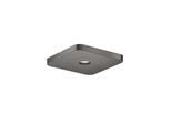 hansgrohe Axor Citterio C Deckenrosette 28802330 120/120 softsquare, Polished Black Chrome