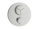 Herzbach Living Fertigmontageset 11.803055.1.01 Unterputz-Thermostat, 3 Verbraucher, chrom