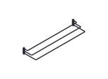 Giese 11833-14 Badetuchhalter Etagere 3-teilig schwarz matt