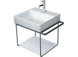 Duravit DuraSquare Metallkonsole 0031164600 56,5x45,1cm, wandhängend, schwarz matt