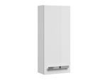 Pelipal Serie 4005 Hängeschrank 992.113.035 1-türig, 30x70x17 cm, Lack Polarweiß Hochglanz/Weiß Hochglanz Select, Griff chrom