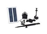 T.I.P. Solar Teichpumpe - 250 l/h, mit LED, Tag-/Nachtmodus, wartungsfrei, SPS 250/6, 30332