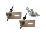 Wolf Stockschrauben-Set (2 St) Alu+ 2483491 für Well-/Blechdach