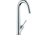 hansgrohe Axor Starck Küchenarmatur 12801000 mit Schwenkauslauf, chrom