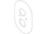 Dornbracht Abdeckung Thermostat 90110205800-06 platin matt