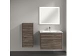 Villeroy & Boch Finero Seitenschrank C53100RK 1 Schublade, 404 x 866 x 352 mm, Stone Oak, Anschlag links