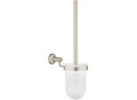 Grohe Essentials Authentic WC-Bürstengarnitur 40658EN1, brushed Nickel, Wandmodell