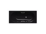 Kaldewei Vaio set Badewanne 234730003701 180x80cm, Antislip Perl-Effekt, schwarz