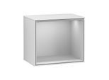 Villeroy und Boch Finion Regalmodul FD10GJMT 41,8x35,6x27cm, Regal Light Grey, White matt lacquer