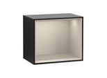 Villeroy und Boch Finion Regalmodul FD10HHPD 41,8x35,6x27cm, Regal Sand Matt, Black matt lacquer