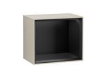 Villeroy und Boch Finion Regalmodul FD10PDHH 41,8x35,6x27cm, Regal Black Matt, Sand Matt Lacquer