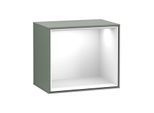 Villeroy und Boch Finion Regalmodul FD10GFGM 41,8x35,6x27cm, Regal Glossy White, Olive Matt Lacquer
