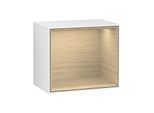 Villeroy und Boch Finion Regalmodul FD10PCGF 41,8x35,6x27cm, Regal Oak Veneer, Glossy white lacquer