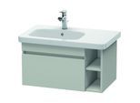 Duravit DuraStyle Waschtisch-Unterschrank DS639400707 73 x 44,8 cm, Becken links, betongrau matt, 1 Auszug