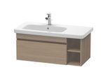 Duravit DuraStyle Waschtisch-Unterschrank DS639703535 93 x 44,8 cm, Becken links, Eiche terra, 1 Auszug