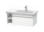 Duravit DuraStyle Waschtischunterbau DS639601818 Weiß Matt, 93x44,8x39,8cm, Becken rechts