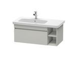 Duravit DuraStyle Waschtisch-Unterschrank DS639700707 93 x 44,8 cm, Becken links, betongrau matt, 1 Auszug