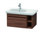 Duravit DuraStyle Waschtisch-Unterschrank DS639402121 73 x 44,8 cm, Becken links, nussbaum dunkel, 1 Auszug