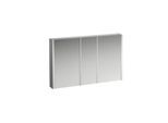 LAUFEN Frame 25 LED-Spiegelschrank 4088049001441, 120cm, 3 Türen, Seite verspiegelt