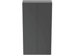 Ideal Standard Conca Hochschrank T4107Y2 72x25x140cm, 2 Türen, Anthrazit matt lackiert