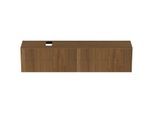 Ideal Standard Conca Waschtisch-Unterschrank T4337Y5 240x50,5x55cm, mit Ausschnitt links/rechts, 4 Auszüge, Walnuss dunkel Furnier