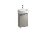 LAUFEN Sonar Waschtisch-Unterbau H4054810340421 38,5x60x24cm, 1 Tür, Scharnier links, Titan