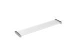 Hewi System 900 Q Ablage 900Q03.00740 chrom, mit Glasplatte, 616x20x122mm