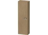 Duravit XBase Halbhochschrank XB1143L5252 40x132x24,3cm, Anschlag links, europäische Eiche, 1 Tür