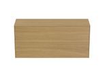 Ideal Standard Conca Waschtisch-Unterschrank T4330Y6 ohne Ausschnitt, 2 Auszüge, 120x37x55 cm, Eiche hell Furnier