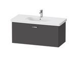 Duravit XBase Waschtisch-Unterschrank XB607204949 100x44,8x45,8cm, graphit matt, 1 Auszug
