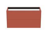 Ideal Standard Conca Waschtisch-Unterschrank T4353Y3 ohne Waschtisch-Platte, 2 Auszüge, 100x37x54 cm, Sunset matt lackiert