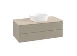 Villeroy & Boch Antao Waschtischunterschrank 1000x360x500mm L20113HK mit Beleuchtung mit Struktur FK/AP: HK/3