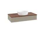 Villeroy & Boch Antao Waschtischunterschrank 1000x190x500mm L09112HK mit Beleuchtung mit Struktur FK/AP: HK/2