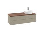 Villeroy & Boch Antao Waschtischunterschrank 1200x360x500mm K23152HK mit Struktur FK/AP: HK/2