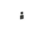 Herzbach Deep Black Fertigmontageset 36.521015.1.12 für Universal-Thermostat-Modul, schwarz matt