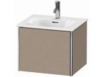 Duravit XSquare Waschtisch-Unterschrank XS422107575 51x39,7x41,8cm, 1 Auszug, Leinen